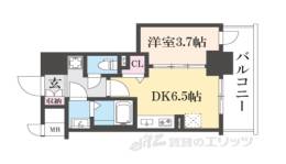 ファステート京都東寺フェイブ間取り図面