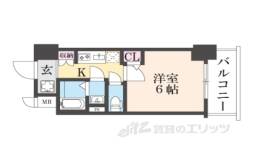ファステート京都東寺フェイブ間取り図面