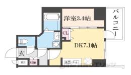 ファステート京都東寺フェイブ間取り図面