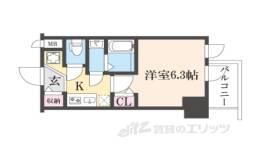 ファステート京都東寺フェイブ間取り図面
