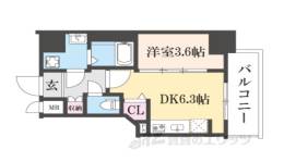 ファステート京都東寺フェイブ間取り図面