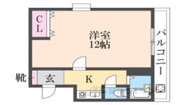 クレールステュディオ間取り図面
