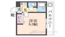 クレールステュディオ間取り図面