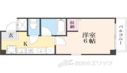 バインオークネクト間取り図面