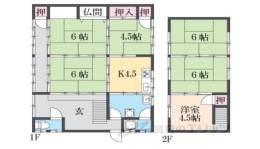 貸家間取り図面
