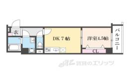 エスポアール洛西口間取り図面