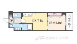 エスポアール洛西口間取り図面