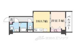 エスポアール洛西口間取り図面