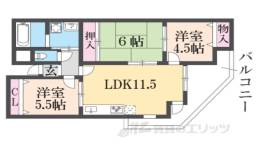イーリス武庫之荘間取り図面
