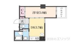ＶｉｎｅＯａｋ中京区竹屋町計画間取り図面
