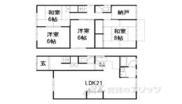 貸家間取り図面