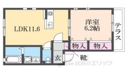 パラドール宝塚間取り図面