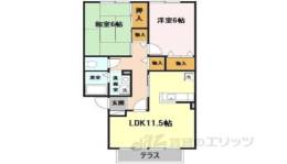 ガーデニア高畑間取り図面