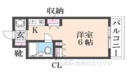 パシフィック南武庫之荘間取り図面