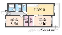 コスモス瓢箪山間取り図面