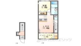 ｐｌａｃｉｄｅ　ｐｕｒｅ間取り図面