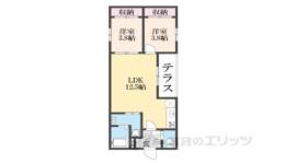  TIO瓢箪山間取り図面