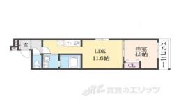 フジパレス新伊丹駅東ウエスト間取り図面
