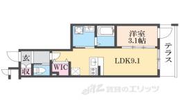ARCOBALENO KYOTO NISHIKYOUGOKU間取り図面
