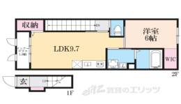 雄琴3丁目アパート新築工事間取り図面