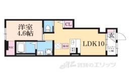 雄琴3丁目アパート新築工事間取り図面