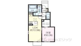 コスモパレス４間取り図面