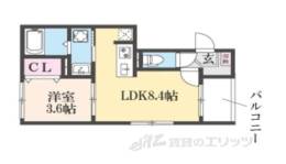 BRISTOL 山科間取り図面