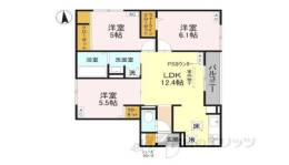 D-ROOM岩倉花園PJ間取り図面