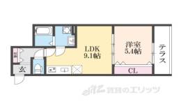 ロイヤルハイツ俊徳道間取り図面