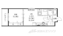 ラモーナ滝ノ町１間取り図面
