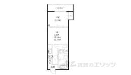 ラモーナ滝ノ町２間取り図面