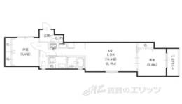 ラモーナ滝ノ町２間取り図面