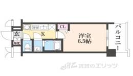 プレサンスTHE KYOTO新町通間取り図面