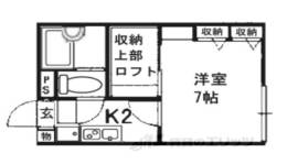 フェリスコート若松間取り図面