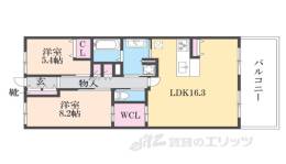 レジェ南草津間取り図面