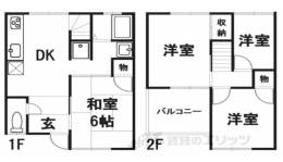 貸家間取り図面