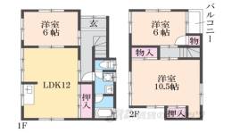 貸家間取り図面