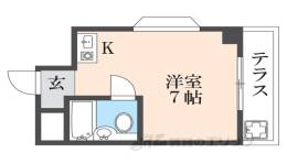 白川マンション間取り図面