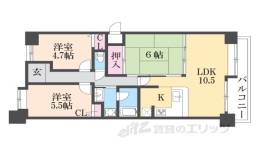 コスモ守山４番館間取り図面