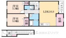 RENOSTAY京都嵯峨 デザイナーズAP間取り図面