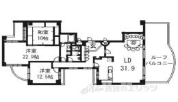 ＫＢコンフォート三条間取り図面