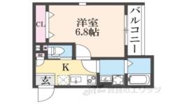 ＹＵＭＡＲＩＮ７百万遍間取り図面