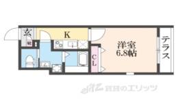 ＹＵＭＡＲＩＮ７百万遍間取り図面