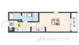 ＹＵＭＡＲＩＮ７百万遍間取り図面