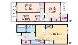 ＡＧ　ＲＥＧＡ東園田間取り図面