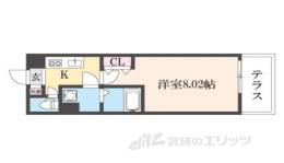 円町レジデンスEAST間取り図面