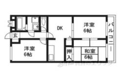 ハーモニーマンションA棟間取り図面