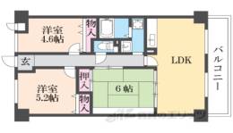 ソレアードうねの間取り図面