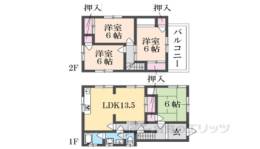 貸家間取り図面