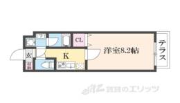 プールトゥジュール双ヶ岡間取り図面